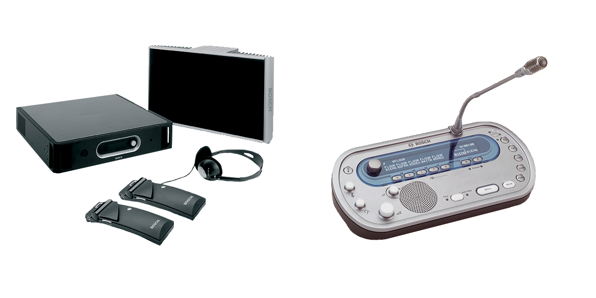 sistem digital de traducere simultana bosch